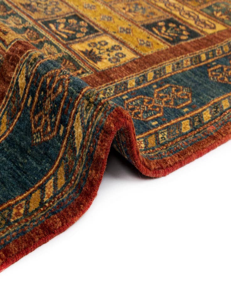 Detail image of  2' 8 x 9' 5 Luribaft Wool Runner Rug