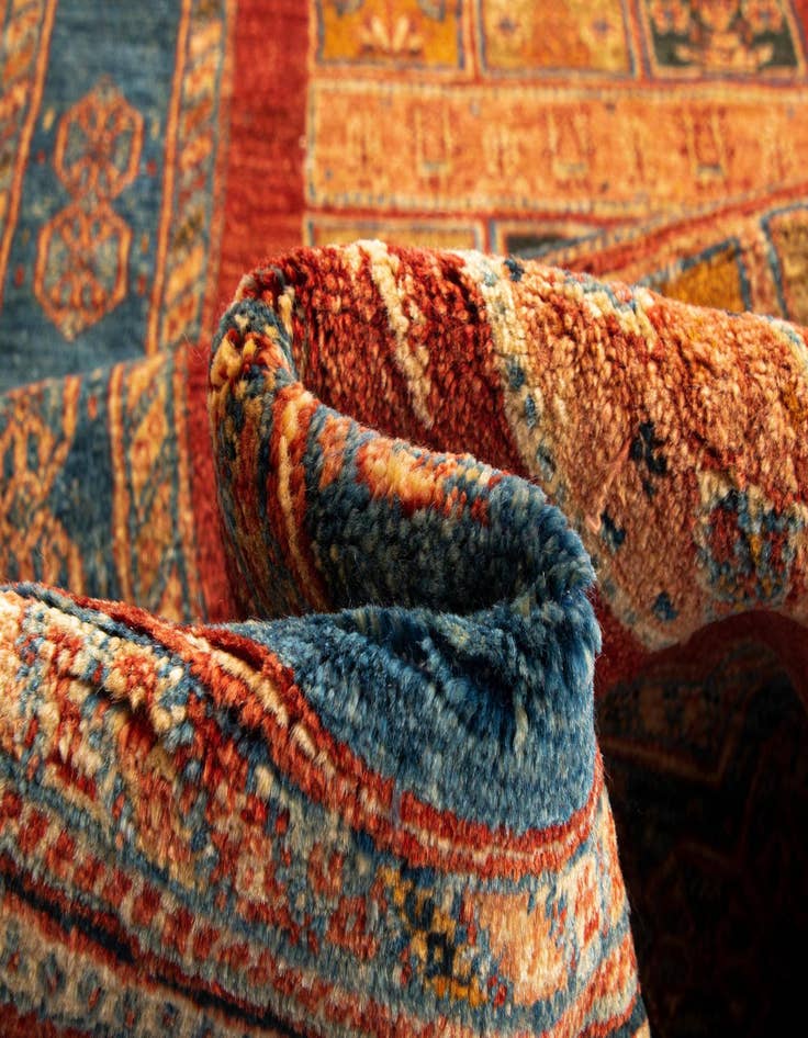 Detail image of  2' 7 x 10' 2 Luribaft Wool Runner Rug