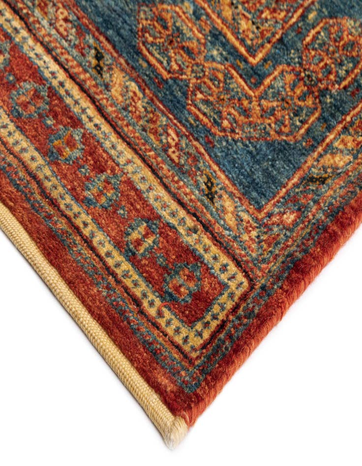Detail image of  2' 7 x 10' 2 Luribaft Wool Runner Rug