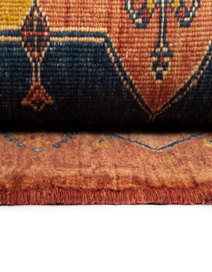 Detail image of  3' 2 x 9' 11 Luribaft Wool Runner Rug