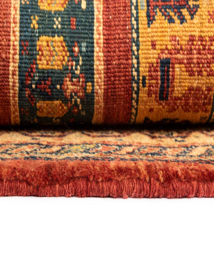 Detail image of  2' 8 x 9' 10 Luribaft Wool Runner Rug