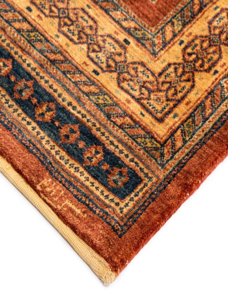 Detail image of  2' 8 x 9' 10 Luribaft Wool Runner Rug