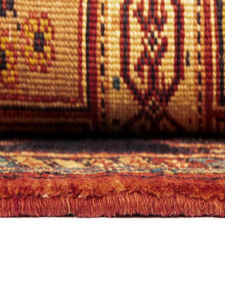 Detail image of  2' 7 x 9' 9 Luribaft Wool Runner Rug