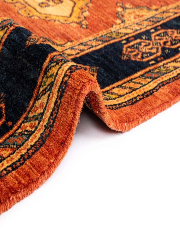 Detail image of  2' 8 x 9' 11 Luribaft Wool Runner Rug