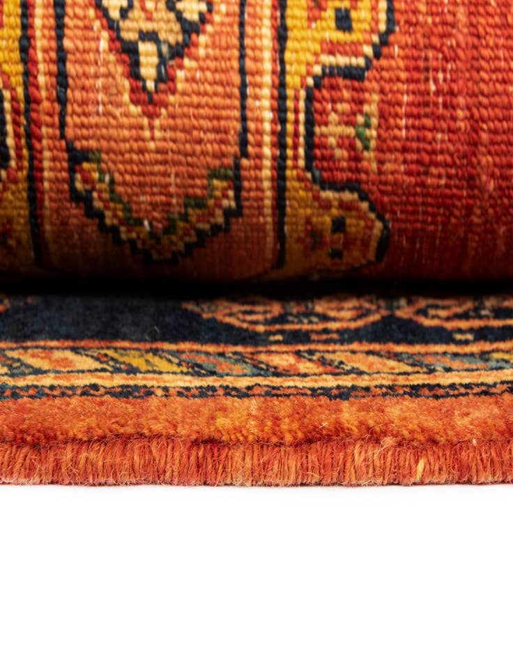 Detail image of  2' 8 x 9' 11 Luribaft Wool Runner Rug