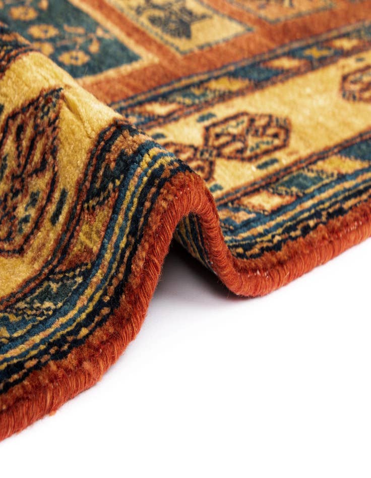 Detail image of  2' 9 x 9' 9 Luribaft Wool Runner Rug