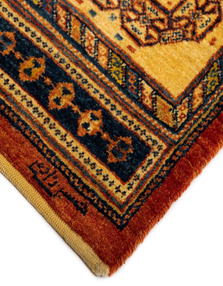 Detail image of  2' 10 x 9' 3 Luribaft Wool Runner Rug
