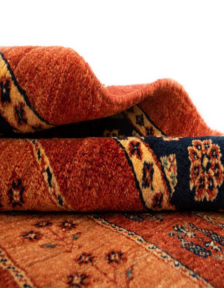 Detail image of  2' 10 x 9' 10 Luribaft Wool Runner Rug