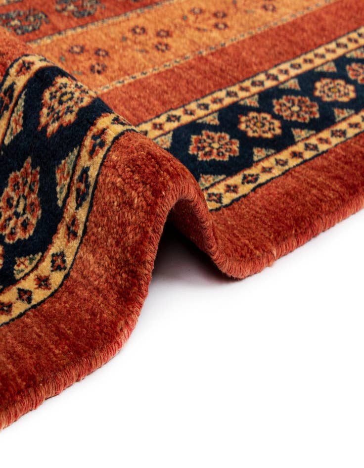 Detail image of  2' 10 x 9' 10 Luribaft Wool Runner Rug