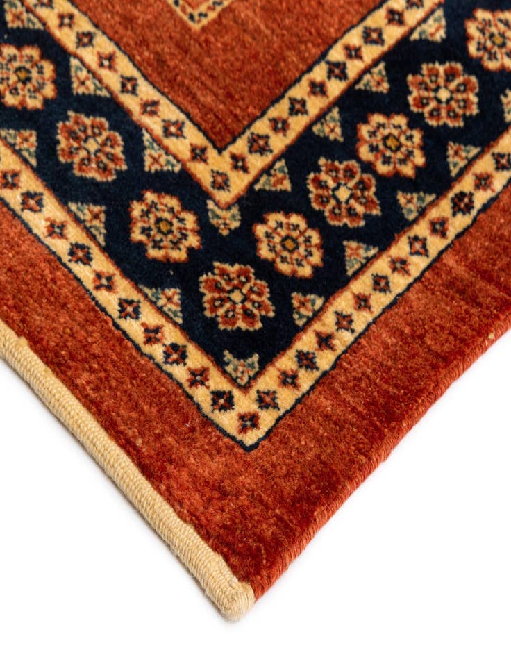 Detail image of  2' 10 x 9' 10 Luribaft Wool Runner Rug