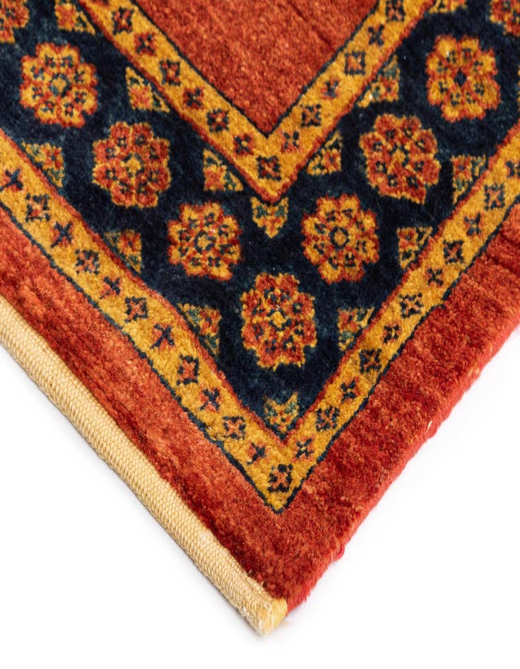 Detail image of  2' 10 x 9' 5 Luribaft Wool Runner Rug