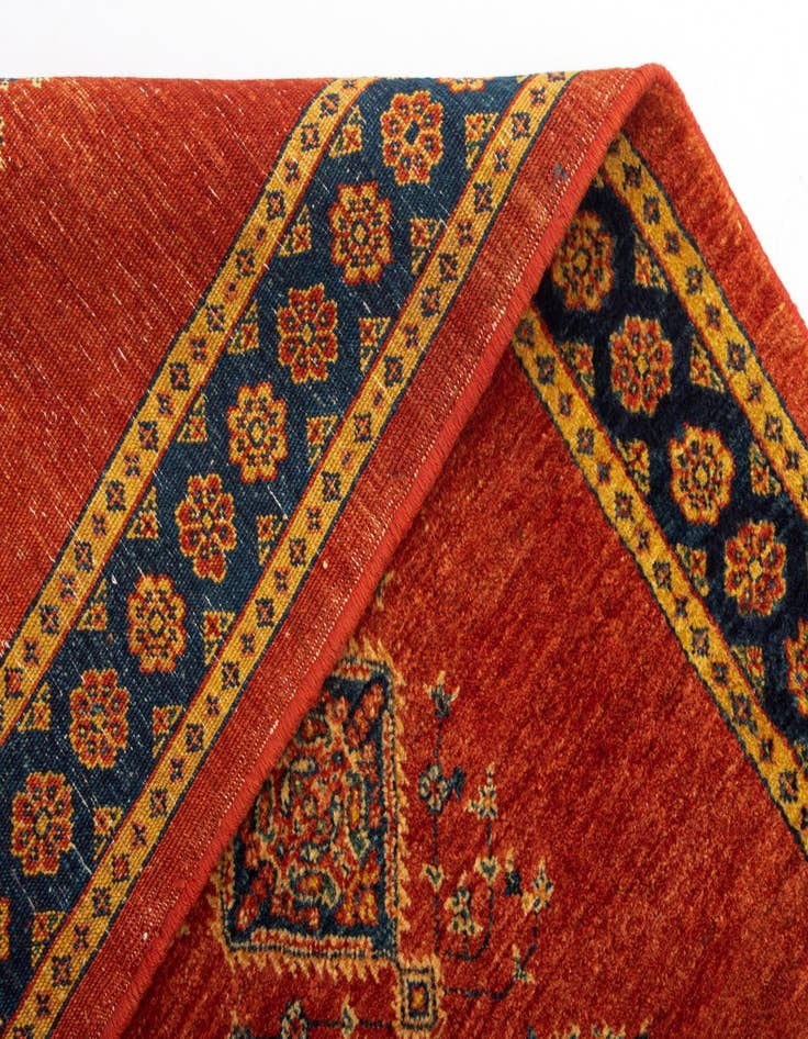 Detail image of  2' 10 x 9' 5 Luribaft Wool Runner Rug