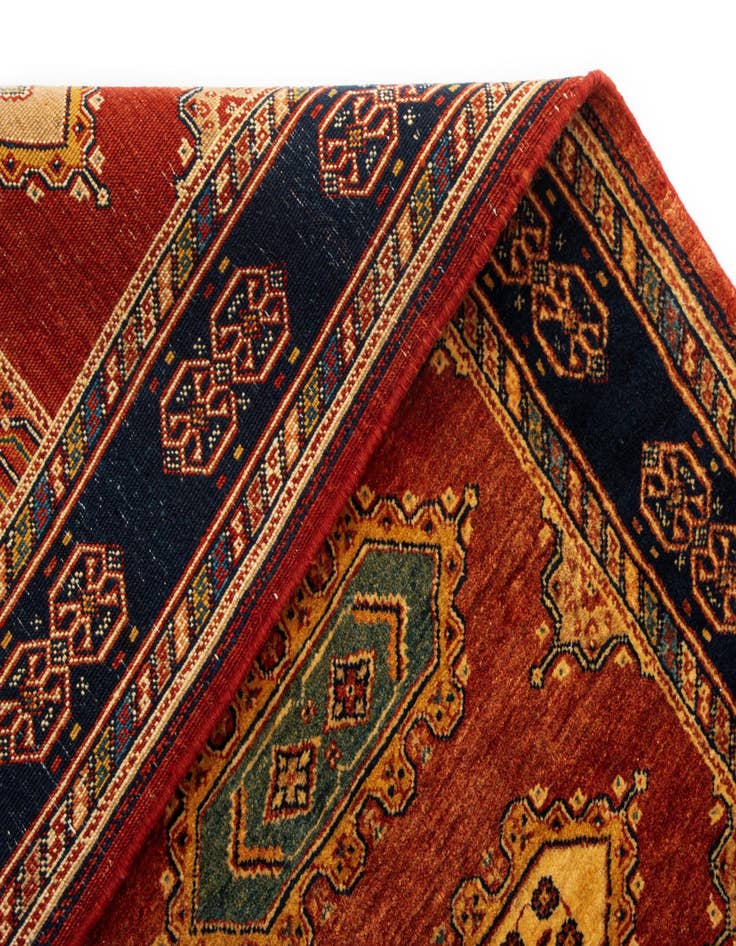 Detail image of  2' 10 x 9' 10 Luribaft Wool Runner Rug