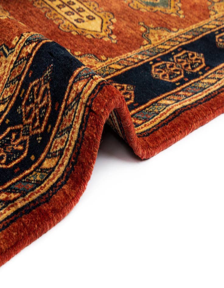 Detail image of  2' 10 x 9' 10 Luribaft Wool Runner Rug