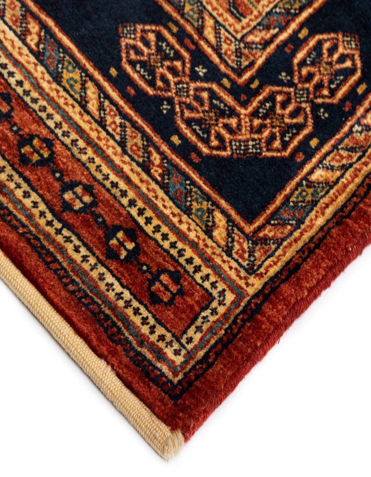 Detail image of  2' 10 x 9' 10 Luribaft Wool Runner Rug