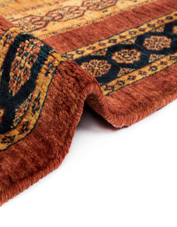 Detail image of  2' 10 x 9' 7 Luribaft Wool Runner Rug