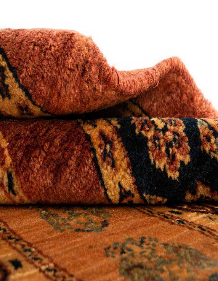 Detail image of  2' 10 x 9' 7 Luribaft Wool Runner Rug