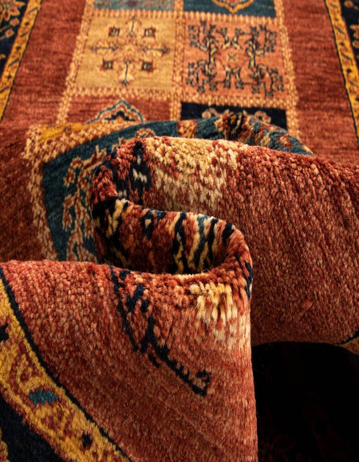 Detail image of  3' x 10' 2 Luribaft Wool Runner Rug