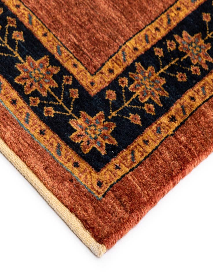 Detail image of  3' x 10' 2 Luribaft Wool Runner Rug