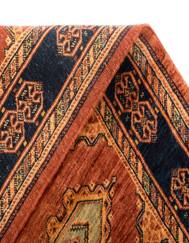 Detail image of  2' 7 x 9' 11 Luribaft Wool Runner Rug
