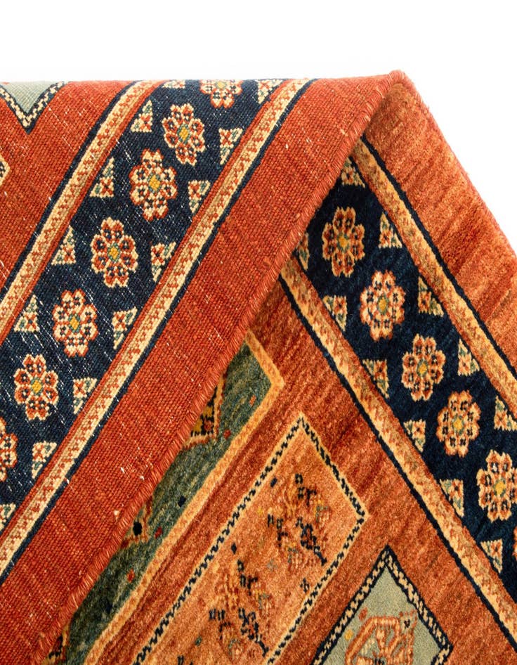 Detail image of  2' 8 x 9' 7 Luribaft Wool Runner Rug