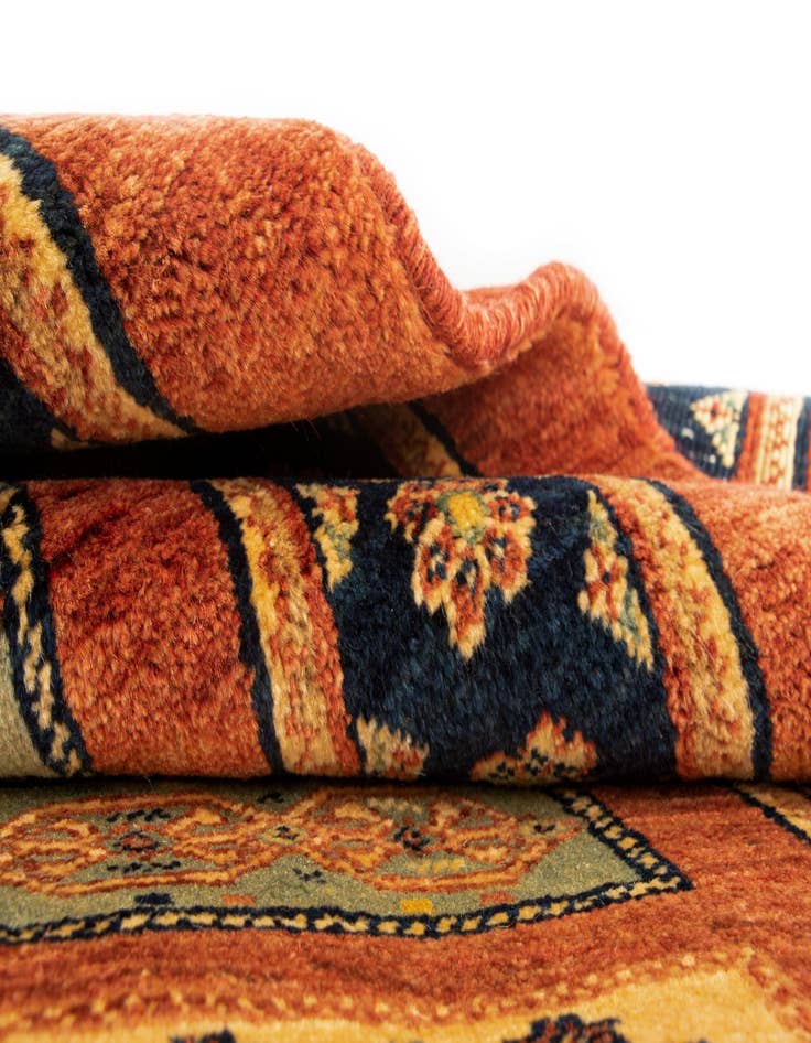 Detail image of  2' 8 x 9' 7 Luribaft Wool Runner Rug