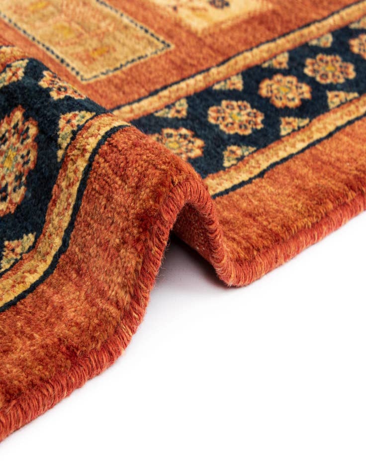 Detail image of  2' 8 x 9' 7 Luribaft Wool Runner Rug