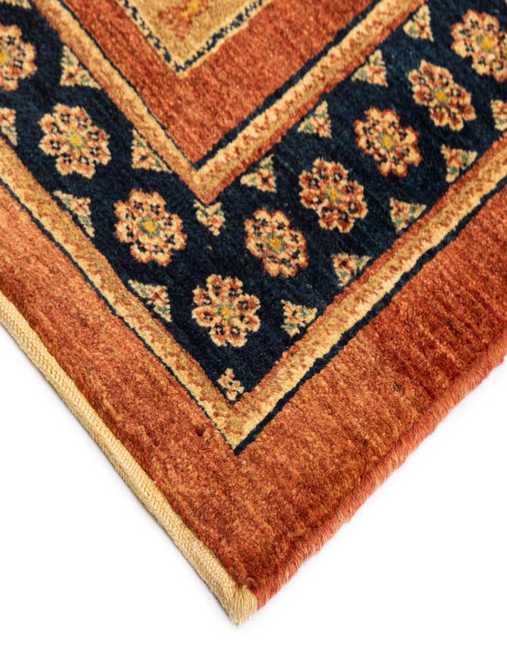 Detail image of  2' 8 x 9' 7 Luribaft Wool Runner Rug