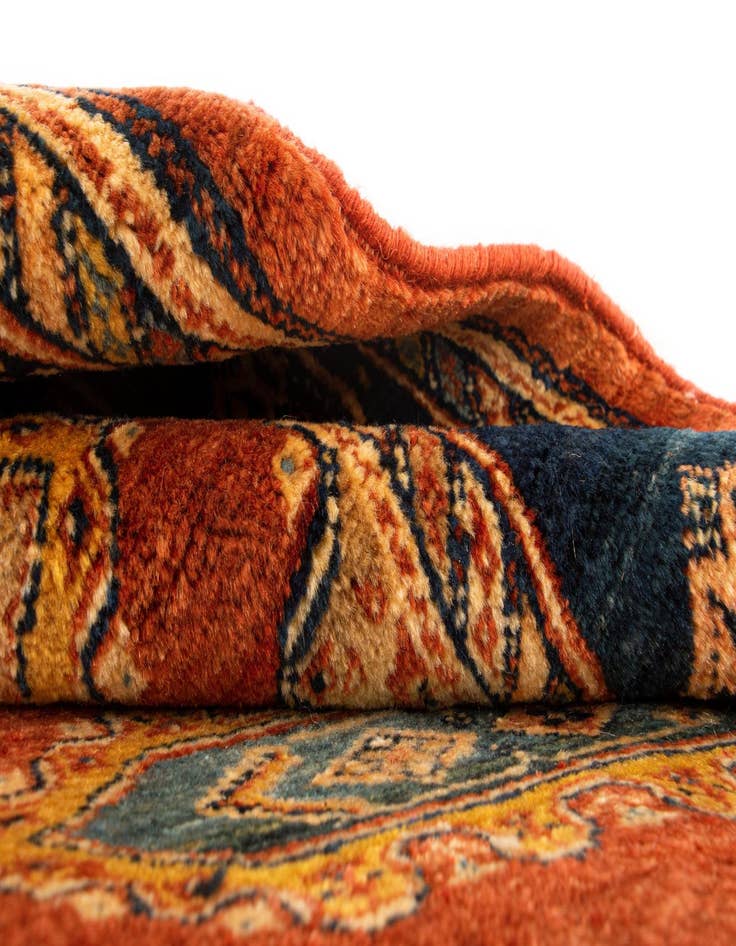 Detail image of  2' 8 x 9' 1 Luribaft Wool Runner Rug