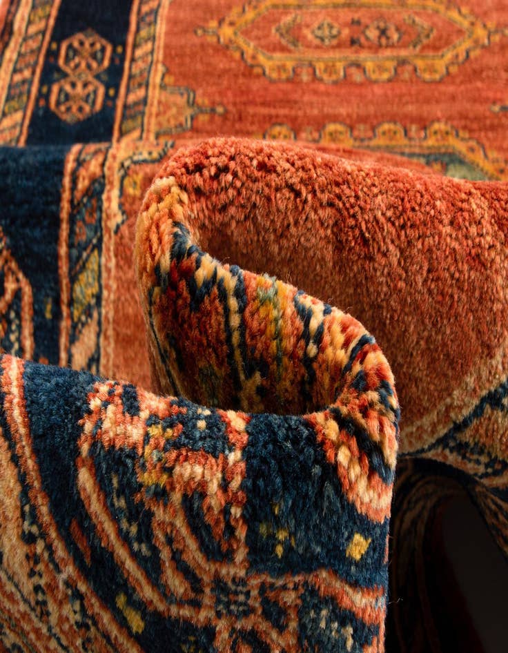 Detail image of  2' 9 x 10' 8 Luribaft Wool Runner Rug