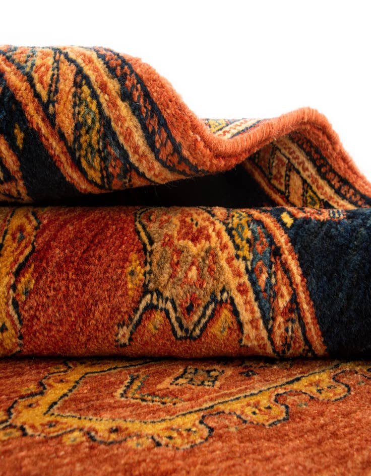 Detail image of  2' 9 x 10' 8 Luribaft Wool Runner Rug