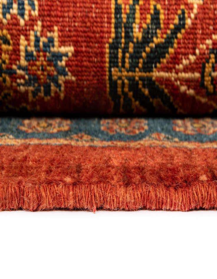 Detail image of  2' 8 x 9' 6 Luribaft Wool Runner Rug