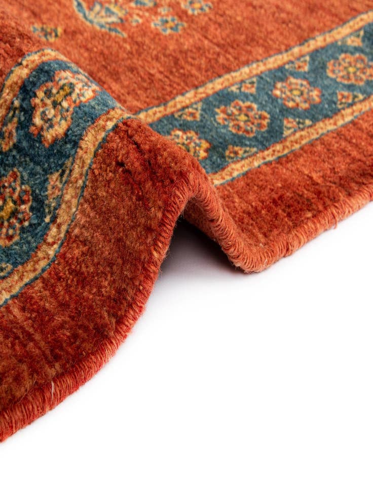 Detail image of  2' 8 x 9' 6 Luribaft Wool Runner Rug