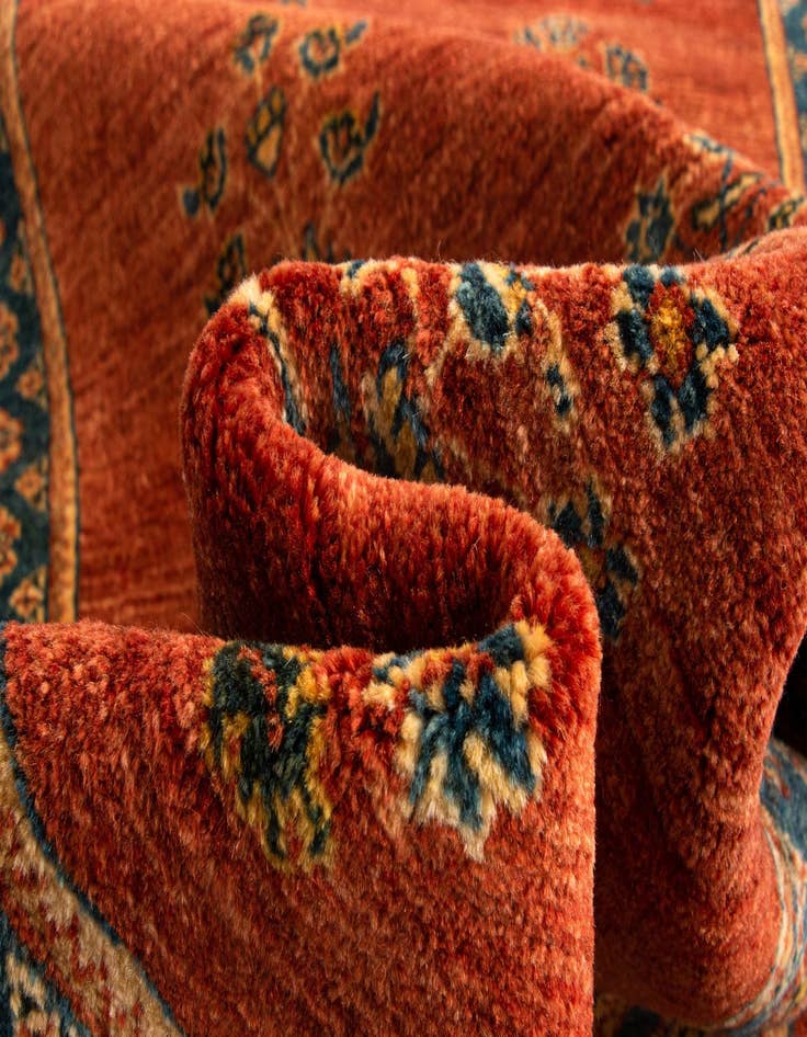 Detail image of  2' 8 x 9' 6 Luribaft Wool Runner Rug