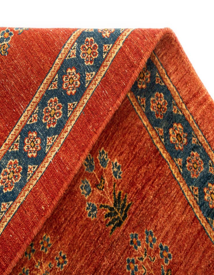 Detail image of  2' 8 x 9' 6 Luribaft Wool Runner Rug