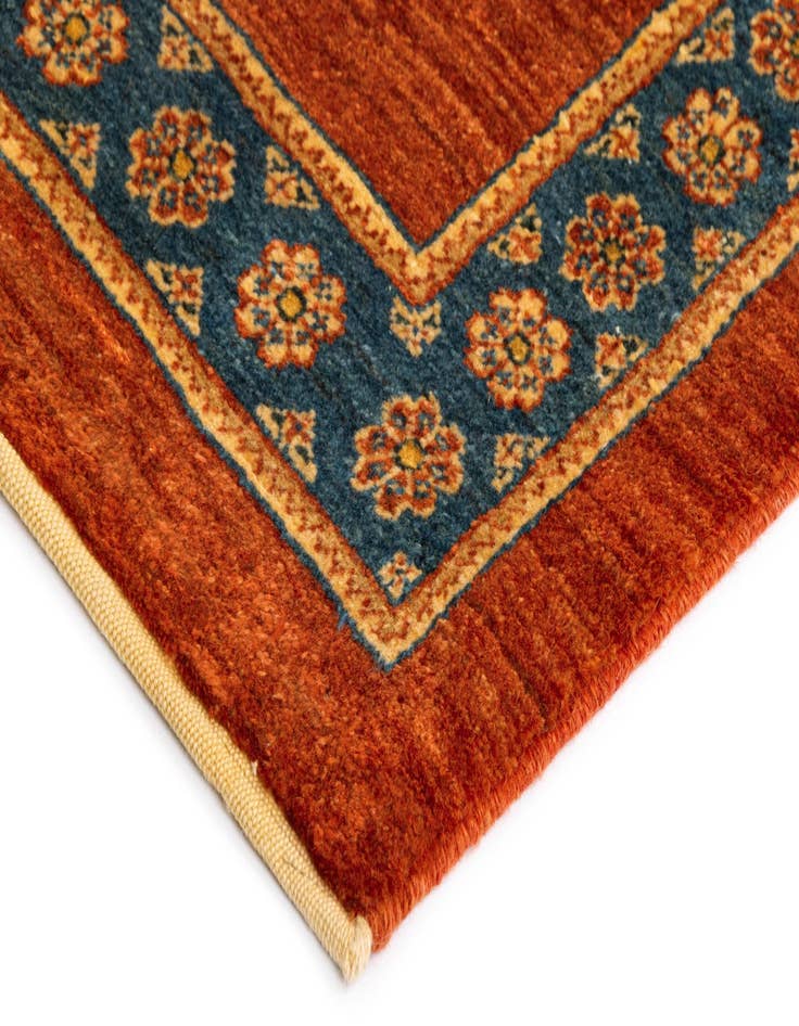 Detail image of  2' 8 x 9' 6 Luribaft Wool Runner Rug