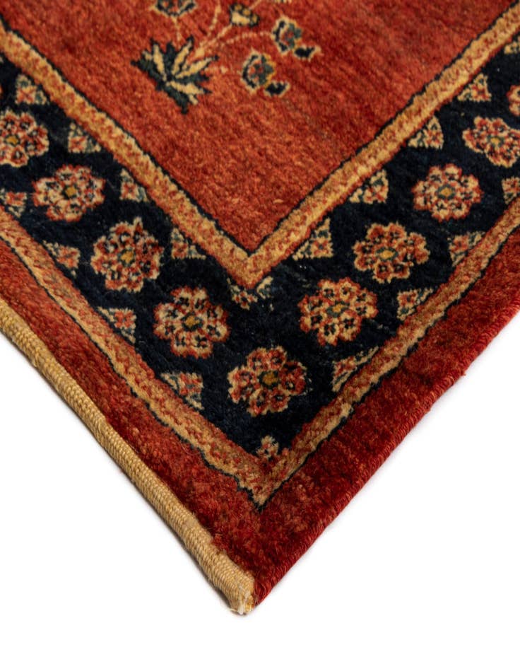 Detail image of  2' 4 x 9' 4 Luribaft Wool Runner Rug