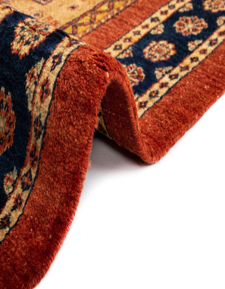 Detail image of  2' 8 x 9' 11 Luribaft Wool Runner Rug