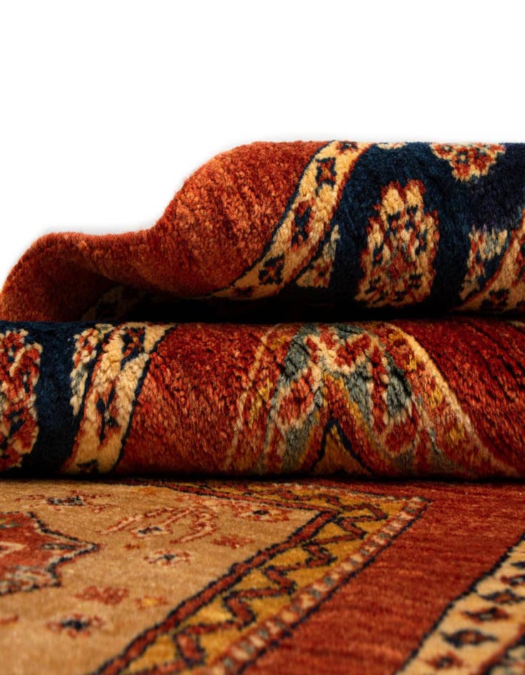 Detail image of  2' 8 x 9' 11 Luribaft Wool Runner Rug