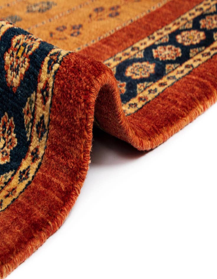 Detail image of  3' x 12' 8 Luribaft Wool Runner Rug