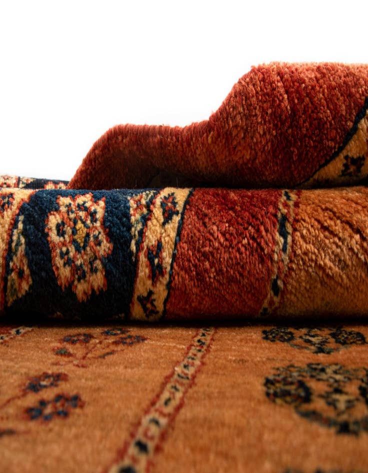 Detail image of  3' x 12' 8 Luribaft Wool Runner Rug