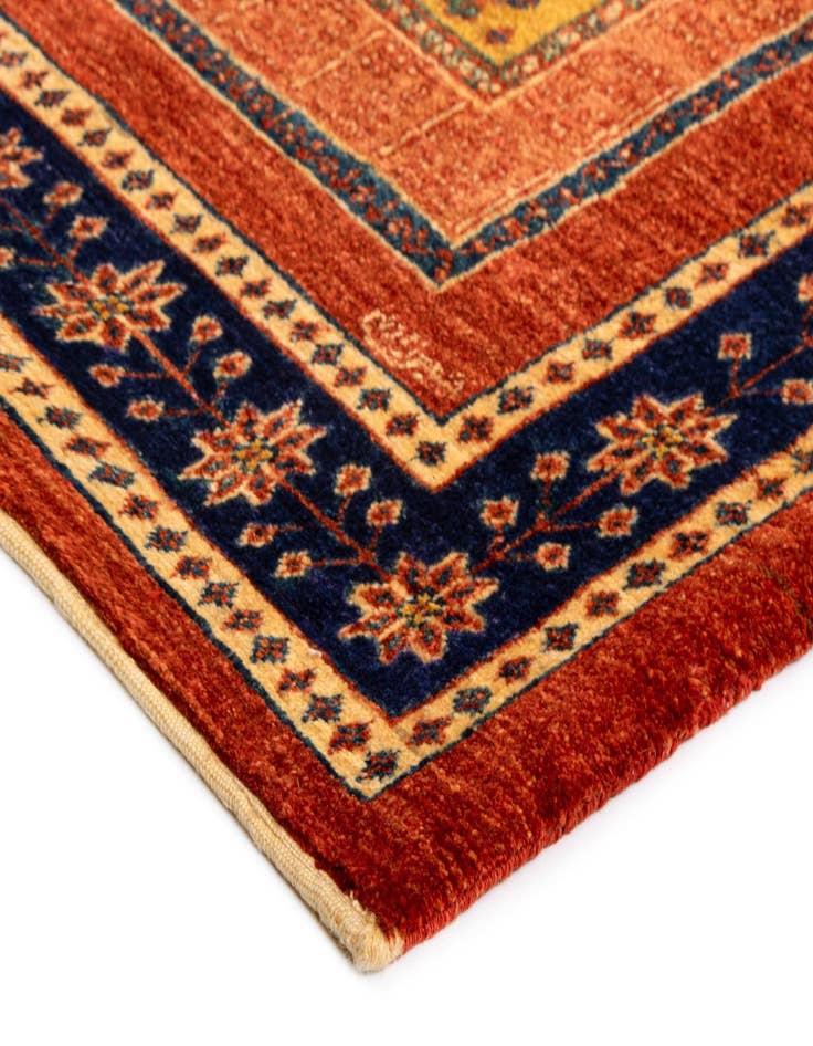 Detail image of  2' 11 x 9' 3 Luribaft Wool Runner Rug