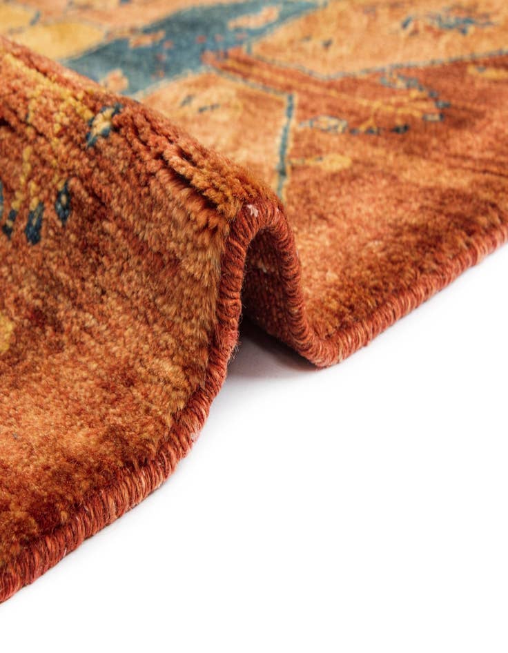 Detail image of  3' x 11' 2 Luribaft Wool Runner Rug