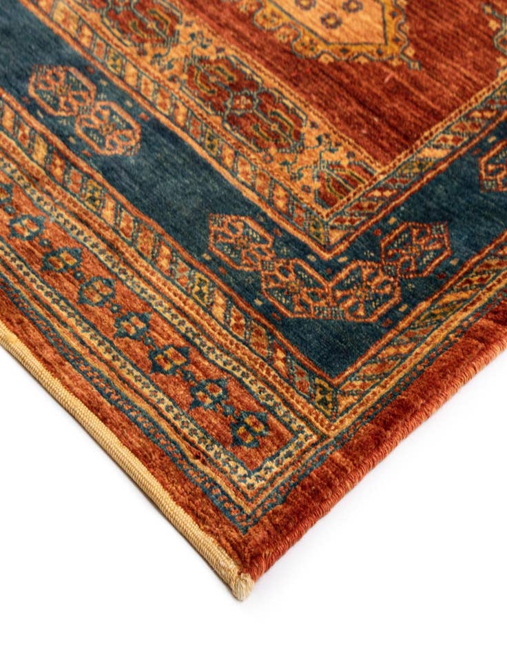 Detail image of  2' 10 x 13' 8 Luribaft Wool Runner Rug