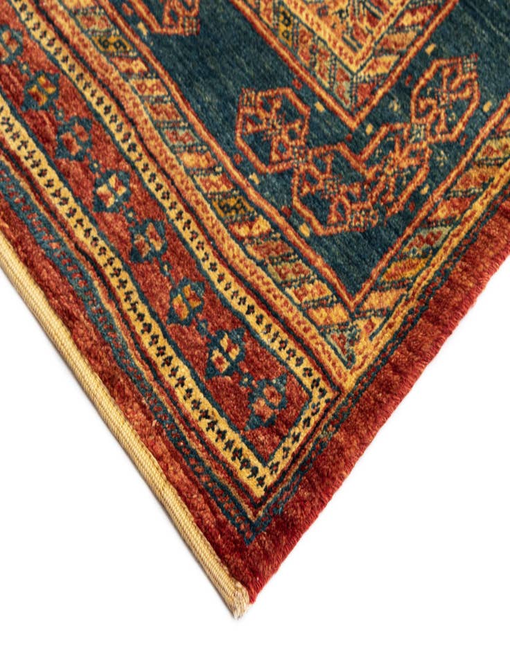 Detail image of  2' 8 x 13' 9 Luribaft Wool Runner Rug