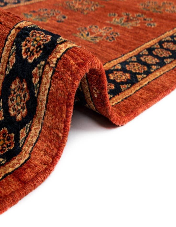 Detail image of  2' 4 x 9' 5 Luribaft Wool Runner Rug