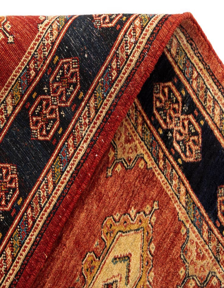 Detail image of  2' 11 x 9' 9 Luribaft Wool Runner Rug