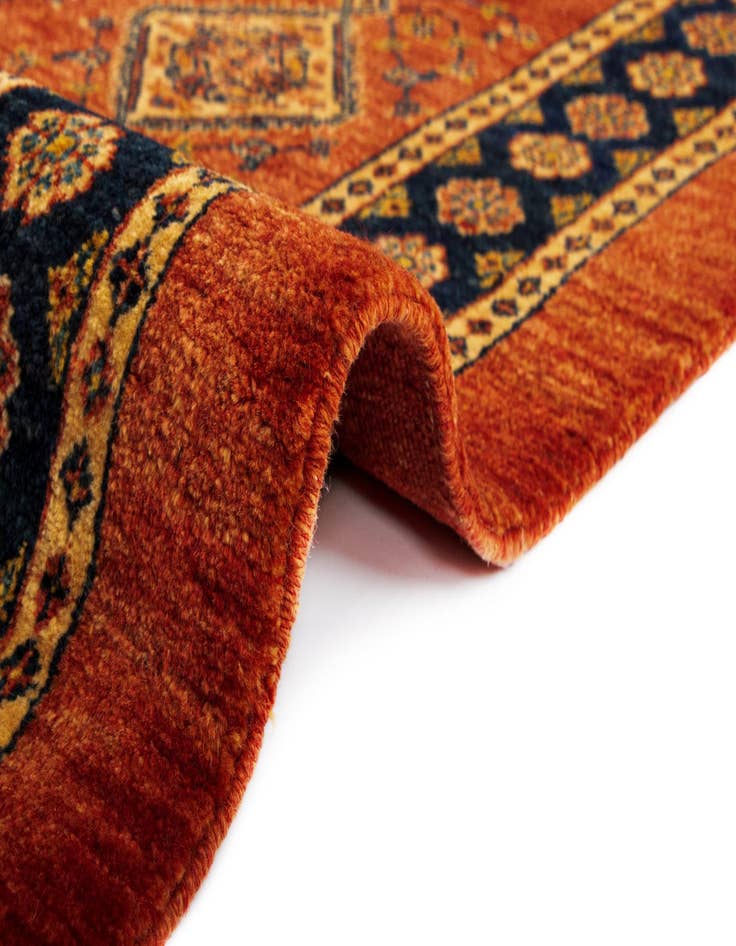 Detail image of  3' x 12' 10 Luribaft Wool Runner Rug