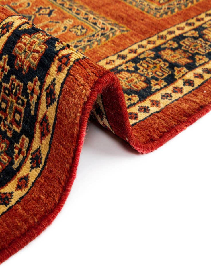 Detail image of  2' 9 x 9' 9 Luribaft Wool Runner Rug