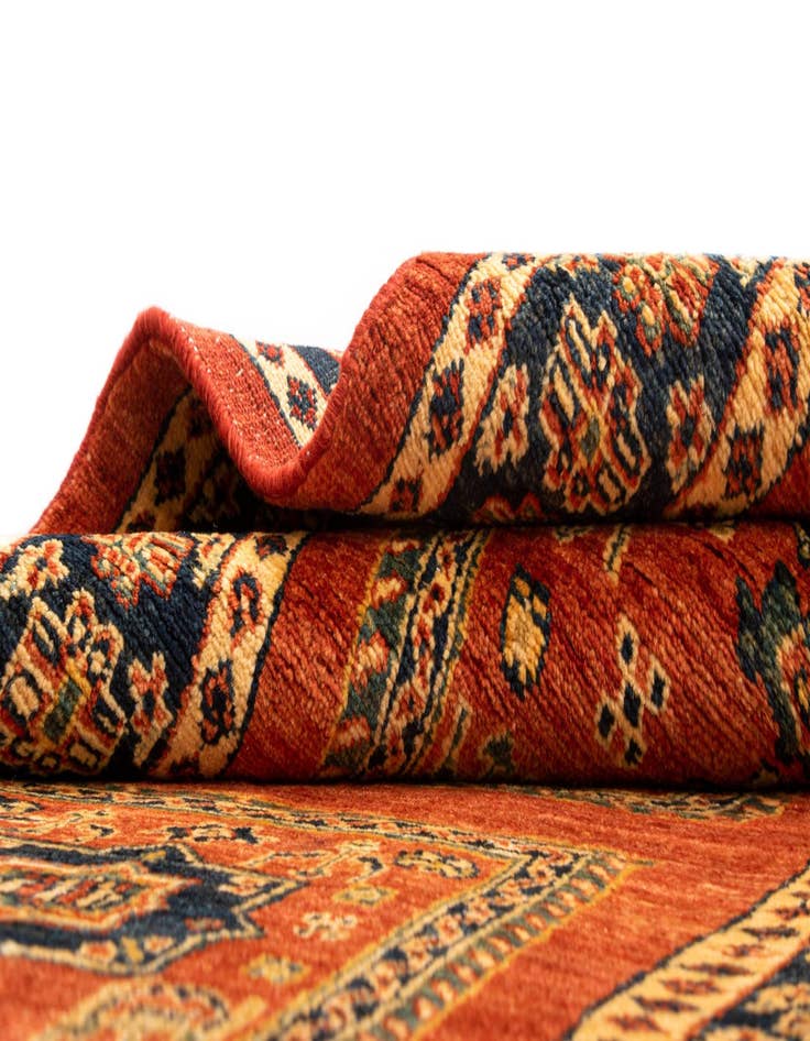 Detail image of  2' 9 x 9' 9 Luribaft Wool Runner Rug